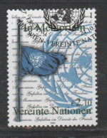 United Nations Vienna, Used, 2003, Michel 405, Flag - Usados
