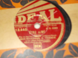 DISQUE 78 TOURS JAVA ET FOX TROT CHANTE JEAN PEYRONNIN - 78 Rpm - Gramophone Records