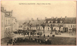 60 - NANTEUIL LE HAUDOUIN - Place Et Hôtel De Ville - Nanteuil-le-Haudouin