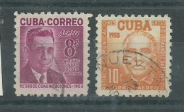 230045596  CUBA  YVERT AEREO Nº91/92 - Airmail