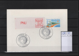 Frankreich Michel Cat.No. ATM Cover 3IV - 1969 Montgeron – Papier Blanc – Frama/Satas