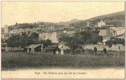 83 - AUPS - Vue Générale Prise Du Côté Du Cimetière - Aups