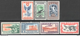 Grecia 1933 Posta Aerea Unif.A8/14 */MH VF/F - Ongebruikt