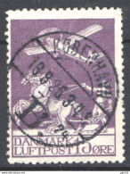 Danimarca 1925 Unif.A2 O/Used VF/F - Posta Aerea