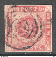 Antille 1855 Y.T.1 O/Used VF/F - Dinamarca (Antillas)