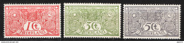 Olanda 1906 Unif.70/72 */MH VF/F - Nuovi