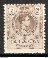 Spagna 1909 Unif.242 */MH VF/F - Neufs