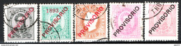 Portogallo 1892 Unif.80/4 O/Used VF/F - Oblitérés