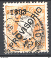 Portogallo 1893 Unif.95 O/Used VF/F - Usado