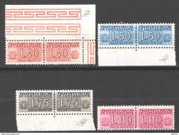 Italia Repubblica 1953 Pacchi In Concessione PPC1/4 **/MNH VF - Consigned Parcels