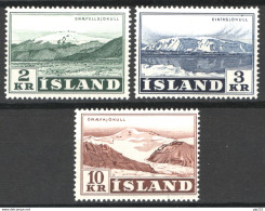 Islanda 1957 Unif.274/76 **/MNH VF/F - Neufs