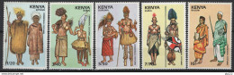 Kenia 1989 Y.T. 487/91 **/MNH VF - Kenia (1963-...)