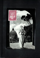 Vatican 1958 World Exhibition Bruxelles - Pope Pius XII Carte Maximum - Cartoline Maximum