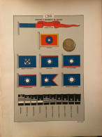 MARINA MILITARE INSEGNE E DISTINTIVI DI GRADO  - CINA - 1937 - Material Und Zubehör