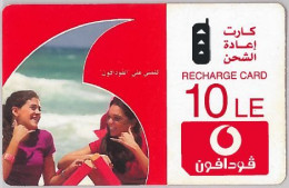 PREPAID PHONE CARD EGITTO VODAFONE (U.58.8 - Egitto