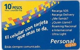 PREPAID PHONE CARD ARGENTINA (U.43.7 - Argentine