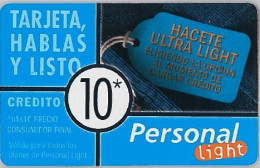 PREPAID PHONE CARD ARGENTINA (U.43.4 - Argentinië