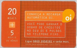 PREPAID PHONE CARD BRASILE (U.39.1 - Brésil