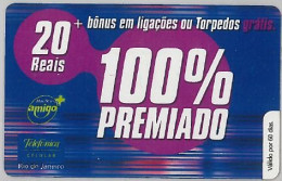 PREPAID PHONE CARD BRASILE (U.37.2 - Brésil