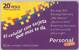 PREPAID PHONE CARD ARGENTINA (U.34.2 - Argentinië