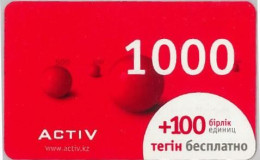 PREPAID PHONE CARD KAZAKISTAN (U.21.2 - Kasachstan