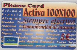 PREPAID PHONE CARD SPAGNA (U.19.6 - Autres & Non Classés