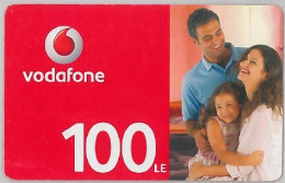 PREPAID PHONE CARD EGITTO - VODAFONE (U.13.2 - Egitto