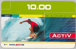 PREPAID PHONE CARD KAZAKISTAN (U.8.5 - Kazakistan