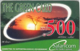 PREPAID PHONE CARD KENIA Exp. 2003/12/31 (U.7.8 - Kenya