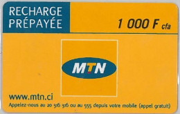 PREPAID PHONE CARD COSTA AVORIO (U.8.1 - Costa D'Avorio