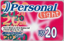 PREPAID PHONE CARD ARGENTINA (U.6.8 - Argentine