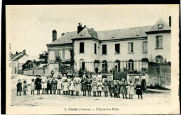 80 - CONTY - L'Ecole Des Filles - Conty