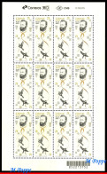 Ref. BR-V2023-16-F BRAZIL 2023 - TRIBUTE TO LUIZ GAMA,POET, LAWYER, BIRDS, SHEET MNH, FAMOUS PEOPLE 12V - Blocks & Kleinbögen