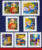 Ref. IN-V2011-1 GREAT BRITAIN 2011 - RELIGION, ANGELS,SELF-ADHESIVE, FULL SET MNH, CHRISTMAS 7V - Sin Clasificación