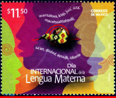 Ref. MX-2678 MEXICO 2010 - INTL.DAY MOTHER LANGUAGE,MNH, LANGUAGES 1V Sc# 2678 - Otros & Sin Clasificación