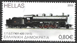 Greece 2015. Scott #2676 (U) Locomotive, American G401-420, 1915 - Usados