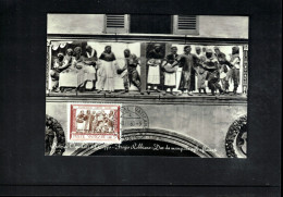 Vatican 1960 Hospital Ceppo - Works Of Mercy  6x Carte Maximum - Cartoline Maximum