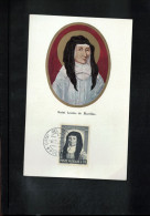 Vatican 1960 Saint Louise De Marillac Carte Maximum - Cartoline Maximum