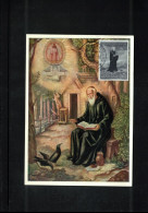 Vatican 1961 Saint Meinrad Carte Maximum - Cartoline Maximum