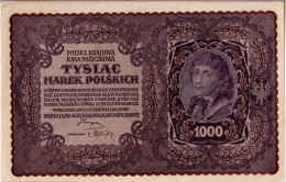 POLOGNE - 1000 Marek 1919 (860369) - Polonia