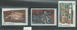 230045618  AUSTRALIA  YVERT Nº443/446 (-445)  */MH - Mint Stamps