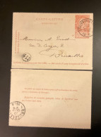 Carte Lettre  1896 - Cartas-Letras