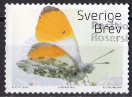 Schweden Marke Von 2017 O/used (A-3-29) - Gebraucht