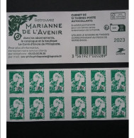 Saint Pierre Et Miquelon 2023 - Carnet Marianne De L'Avenir - Unused Stamps