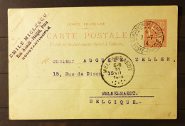 12 - 23 / Levant - Entier Postale De Constantinople à Destination De Welkenraed - Belgique - Used Stamps