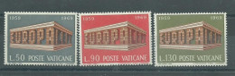 230045625  CIUDAD DEL VATICANO  YVERT  Nº488/490  (EUROPA)  **/MNH - 1969