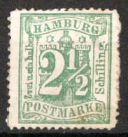 Germania Amburgo 1864 Unif.16 */MH VF/F - Hamburg (Amburgo)