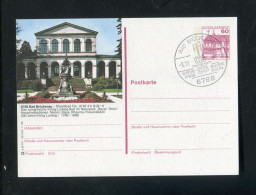 "BUNDESREPUBLIK DEUTSCHLAND" Bildpostkarte Mit Bildgleichem Stempel Ex "BAD BRUECKENAU" (4642) - Cartoline Illustrate - Usati