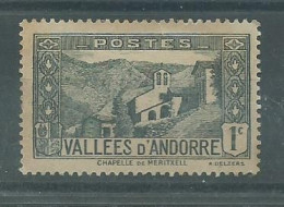 230045631  ANDORRA FRANCESA  YVERT  Nº24  */MH - Neufs