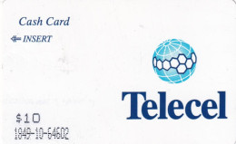 CONGO - Telecel Phonecard $10, Used - Congo